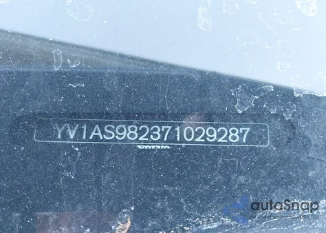 2007 Volvo S80 3.2 z USA, uszkodzony, nr VIN YV1AS982371029287